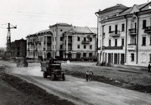 Начало улицы Пушкина